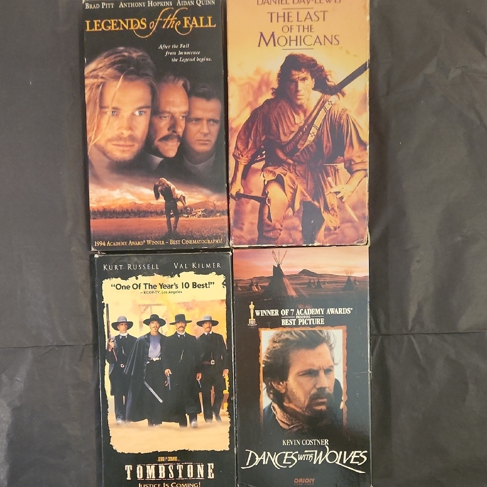 Vintage Movie VHS Collection